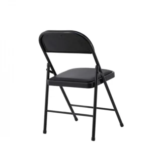 mobiliario-contract-silla smart plegable metal epoxi negro vinilo negro 5 3